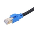 thumbnail image 3 of Réseaux 40Gbps 2000Mhz Câble Ethernet Cat8 Plaqué Or RJ45 Conducteur Fils LAN pour Hubs Routeurs Adaptateurs de Réseaux, 3 of 7