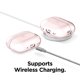 thumbnail image 5 of Audífonos Estuche elástico inalámbrico para auriculares Cordón de cuerda colgante para Apple AirPods Pro Gen 2 (Cuerda con estuche rosa claro) Universal Accesorios Electrónicos, 5 of 7