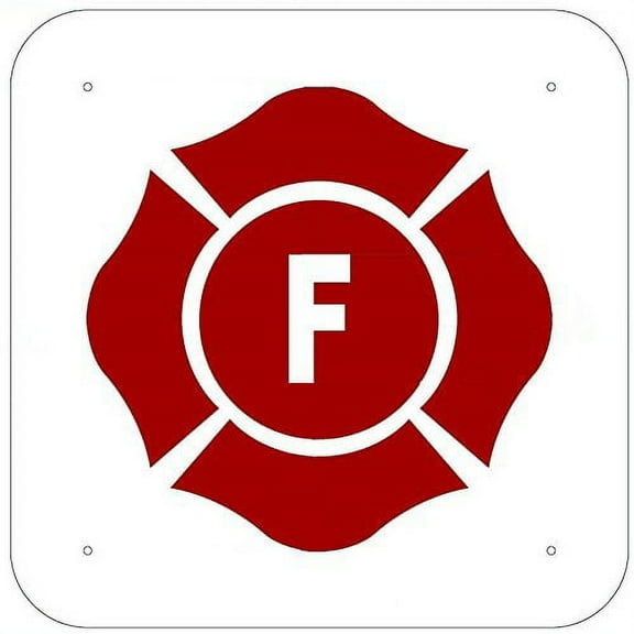 FLORIDA Truss Construction Sign-F (WHITE ,Reflective Aluminum ,HEAVY DUTY,12X12, RUST Free )