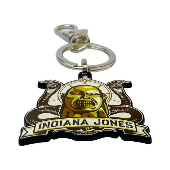 Indiana Jones and the Dial of Destiny Raiders of the Lost Ark Idol Snakes Keychain - Lucasfilm's Official Movie Collectible Keychain