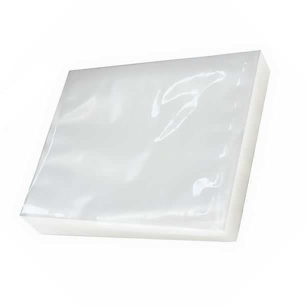 Yuarrent 100 Uds. Bolsas de vacío para alimentos, verduras, frutas, sellado al vacío, bolsa transparente, accesorio para máquina selladora Organizadores de utensilios de cocina transparente 15x20cm Yuarrent HA5237-03B