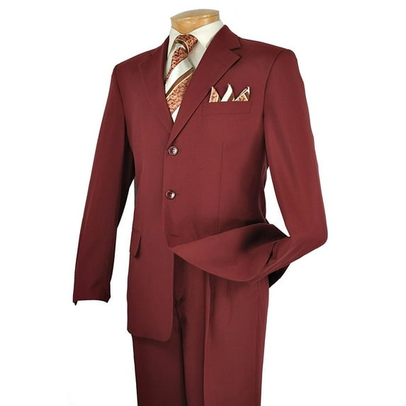 Men's 3 Button Single Breasted Dress Suits , 14 Colors