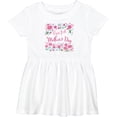 thumbnail image 3 of Inktastic Our First Mother's Day-roses and Daisies Girls Baby Dress, 3 of 5