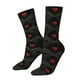 thumbnail image 1 of Fotbe Red Poker Calcetas Largas con Estampado para Hombre y Mujer – Calcetas de Compresión Transpirables y Elásticas, Viajar y Uso Diario Talla 5-11, 1 of 6