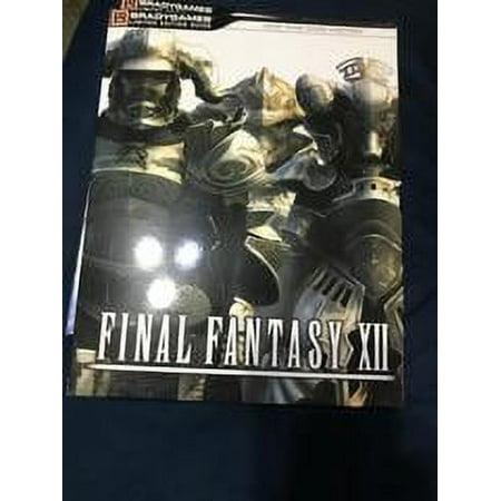 Final Fantasy XII [Limited Edition BradyGames] Strategy Guide Loose