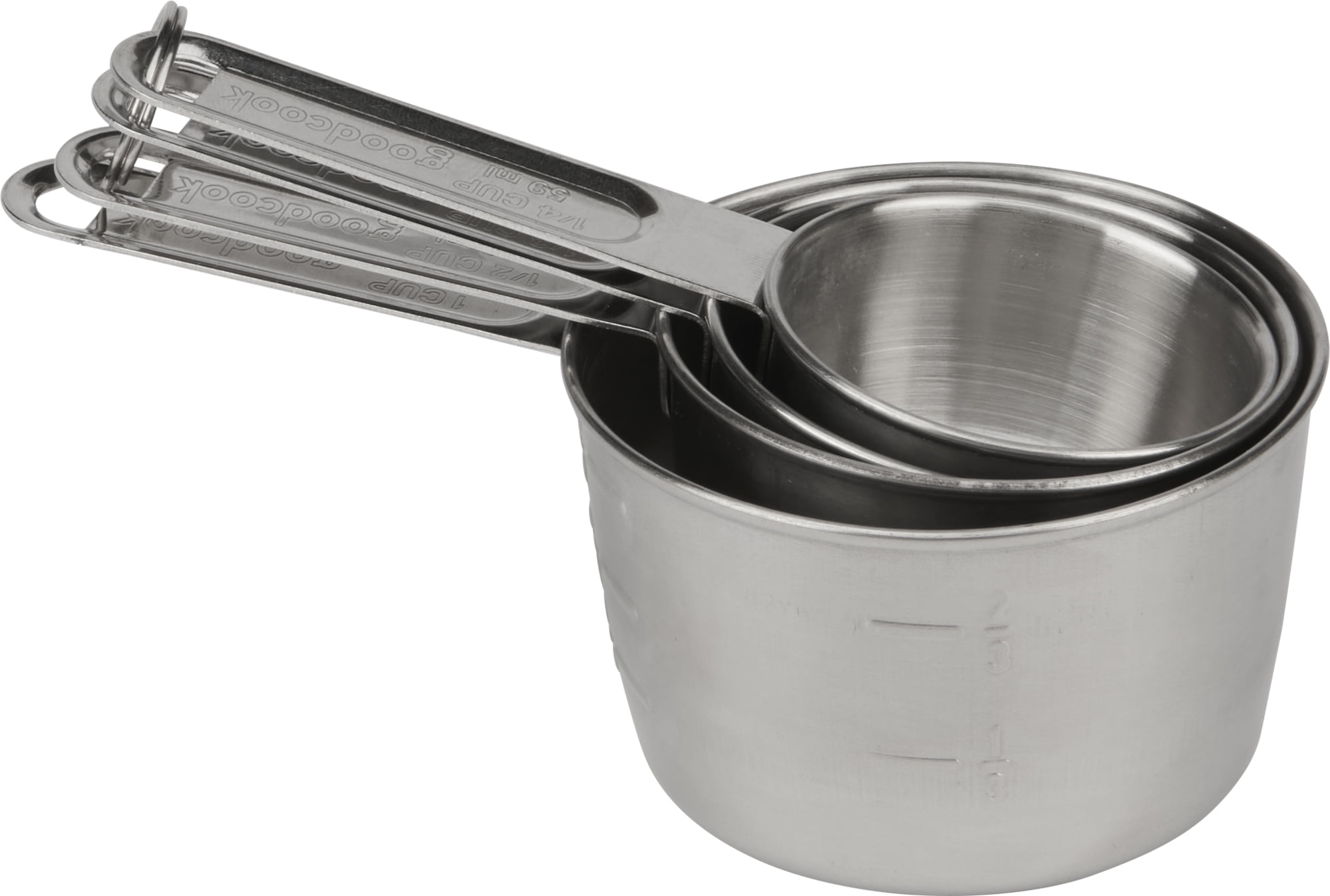 Stainless Steel Measuring Cup, Set of 4 - The Peppermill