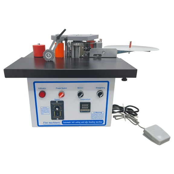 Auto Wood Edge Bander Curve & Straight Edge Sealing Trimming Machine