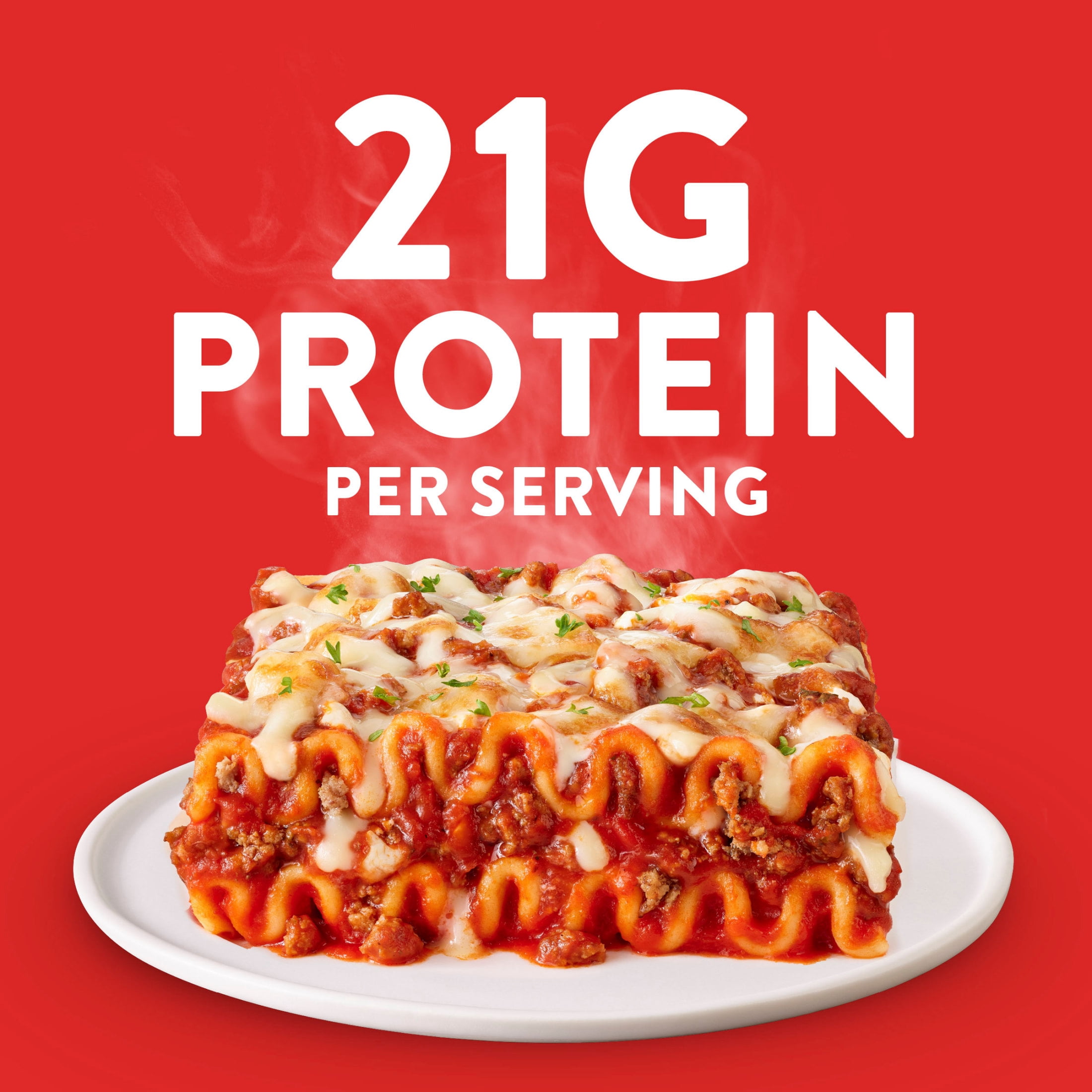 Stouffer's Lasagna with Meat & Sauce, Single Serve, Frozen Entrees for One, Ready to Cook Easy Dinners, Protein Frozen Meals 10.5 oz