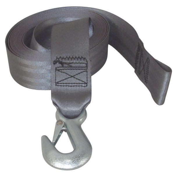 BoatBuckle F14210 Winch Strap Loop End, 2" x 15'