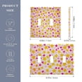 thumbnail image 2 of Yayeee Toggle Light Switch Wall Plate 2-Gang 4.56"x4.48" Decorative Outlet Cover, Light Pink Stars, 2 of 7