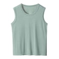 thumbnail image 3 of Boys Summer Tank Top Soft Breathable Sleeveless Tee Lightweight Comfortable Casual Daily Wear Youth Kids Shirt Short Sleeve Shirt for Boys Tees Kids Tshirts Clothes Summer Tops T-Shirt, 3 of 3