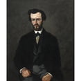 thumbnail image 2 of Paul Cézanne 15x17 Black Ornate Wood Framed Double Matted Museum Art Print Titled - Anthony Valabregue (1866), 2 of 5