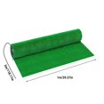 thumbnail image 3 of JeashCHAT Artificial Grass Turf Rug Indoor Outdoor Garden Yard Patio Balcony School Synthetic Grass Mat Party Wedding Green Lawn Carpet 3.3FTX9.8FT, 3 of 5