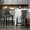 Gray, variant on Chrome Trim, High - Density Foam Cushion | In Living Room Setups, Adds Luxury