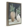 thumbnail image 4 of Stupell Industries Botanical Pottery Vessels Plants & Flowers Painting Brown Floater Framed Canvas Art Print Wall Art, 18 x 18, 4 of 10