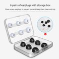 thumbnail image 3 of 6 pares de fundas protectoras para auriculares AirPods Pro de 2.ª generación (negro mixto) Ndcxsfigh Para estrenar, 3 of 9