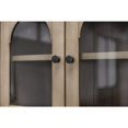 thumbnail image 4 of Modern Wood Hutch With Doors Office Storage Hutch Fully Assembled Light Brown, 4 of 13