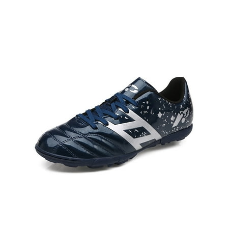 

Kesitin Boys Breathable Lightweight Round Toe Training Football Shoes Mens Sport Comfortable Athletic Jumping Sneakers