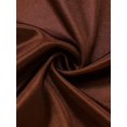 thumbnail image 6 of Brown Satin High Neck Sleeveless Bodycon Dress With Lace Trim And Pleated Waist, 6 of 8