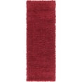 thumbnail image 4 of Unique Loom Marilyn Monroe Opulence Shag Collection Area Rug - (2' x 6' 1" Runner Lipstick), 4 of 4