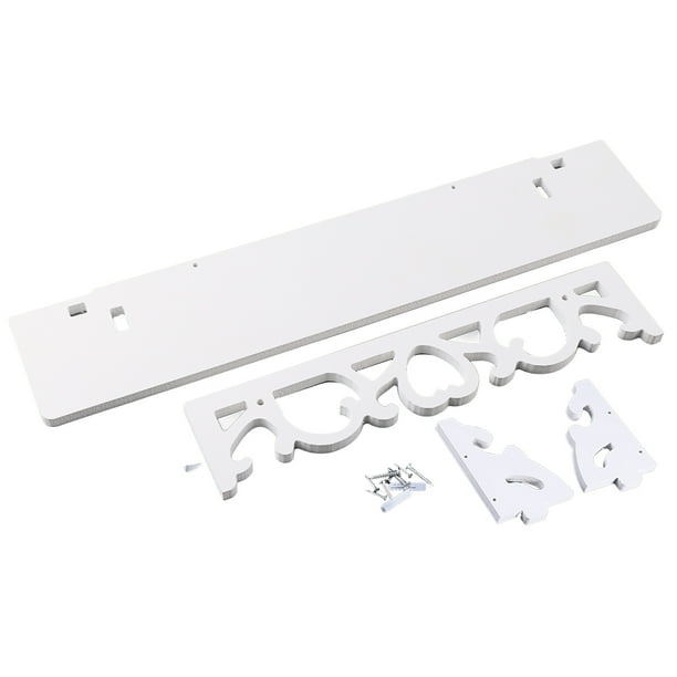 Muebles para el hogar, estante flotante hueco blanco, estante de pared para muebles para el hogar, hecho a medida para la perfección