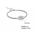 thumbnail image 4 of Collar Metatrón Geometría Sagrada + Anillo Y Pulsera Set 3pz Xtellar plateado, 4 of 4