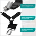 thumbnail image 3 of Sheet Keeper Straps RayTour para guardar sábanas en esquinas, 3 of 6