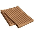 thumbnail image 1 of 400-Thread Count 100% Egyptian Cotton Elegant Stripes Pillowcase Set Taupe / Standard, 1 of 1