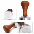 thumbnail image 1 of 51mm/53mm/58mm Coffee Tamper Powder Hammer Pressing Wooden Handle Coffee Distributor for Coffee and Espresso Mat Powder Hammer51mmUnited States He Qiyong unisex, 1 of 1