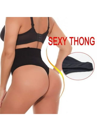 Jolly Body Shaper Sexy Thong G String High Waist Tummy Control Invisible  Shapewears S-3XL 