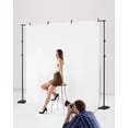 thumbnail image 2 of VEVOR Backdrop Stand Background Stand Kit 8.5 x 10 ft for Party & Photo Studio, 2 of 9