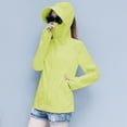 thumbnail image 3 of Coofit Manteau pour Femmes Respirant Léger Veste de Protection Solaire Veste d'Été, 3 of 8