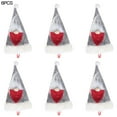 thumbnail image 4 of Billuyoard Bolsa de soporte para vajilla con temática navideña, tenedor, cuchara, bolsa de almacenamiento de tela no tejida, decoración de mesa, 6 uds. Kits de decoración para fiestas 2 # Billuyoard HA000295-02B, 4 of 6