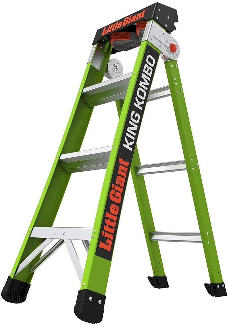Little Giant Ladders, King Kombo, Professional, 4 Ft. A ...