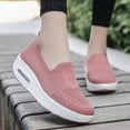 thumbnail image 6 of 1Pair Woman Sports Mesh Shoes Breathable Relaxation Slugged Bottom Sneakers, 6 of 9