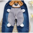 thumbnail image 6 of Wancir Baby Toddler Boys Adjustable Denim Pants Newborn Kids Denim Overalls Jumpsuits Cute Outdoor Bib Shortalls Jean Overalls, 6 of 8