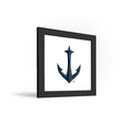 thumbnail image 5 of Gallery Pops NHL Seattle Kraken - Secondary Logo Mark Wall Art, Black Framed Version, 12" x 12", 5 of 5