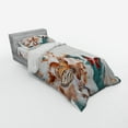 thumbnail image 2 of Ambesonne Nature Bedding Set 3 Pcs, Colorful Butterflies Fly, Twin XL, Multicolor, 2 of 2