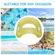 thumbnail image 5 of Adulto inflable plegable del anillo del asiento del agua de la tumbona del agua del PVC para la fiesta en la piscina de la playa FLhrweasw Nuevo, 5 of 8