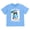 Light Blue Bluey, variant on Bluey Toddler Boy or Girl Short Sleeve Graphic T-Shirt Red Bingo