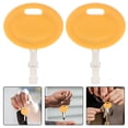thumbnail image 1 of BESTYASH 6Pcs Heavy Duty Replacement Lawn Mower Starter Keys for Model 9252054A Yellow Tractor, 1 of 6