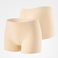 thumbnail image 6 of Xdegoge Slip Shorts for Women Under Dresses Plus Size Seamless Anti Chafing Boyshort Underwear Mid Rise Soft Stretch Panties Lounge Comfy Yoga Bike Shorts, 6 of 9
