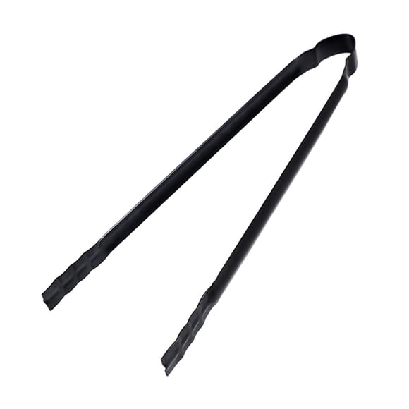 Pinzas para carbón para barbacoa, herramientas para servir carbón, mandril cóncavo y , pinzas de Clip de Metal, pinzas para parrilla para Cola Pinzas para chimenea