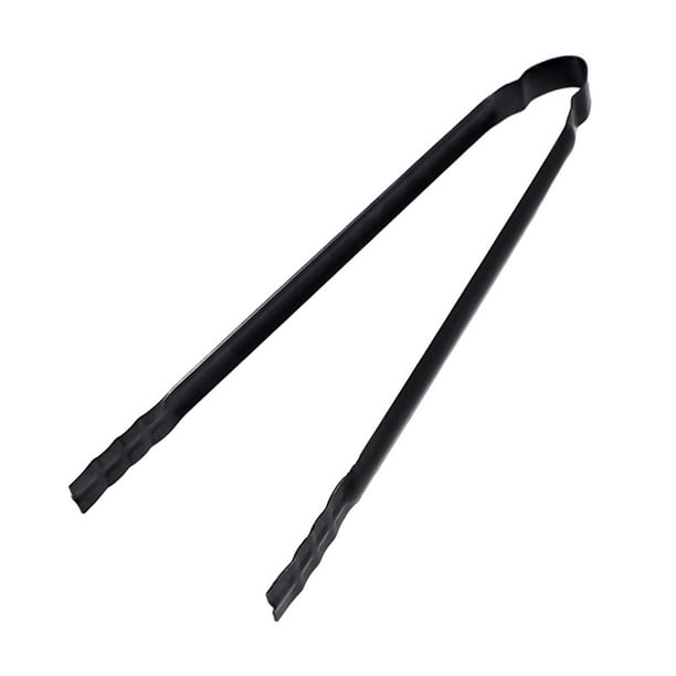 Pinzas para carbón para barbacoa, agarradores de leña, parrilla ergonómica, pinzas, herramientas para servir carbón para cocinar al aire libre,