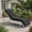 Black, variant on BaPiPro All-Weather Outdoor Chaise Lounge Cushion, Secure-Tie Patio Recliner Cushion with Plush PP Cotton Support for Patio, Poolside & Balcony, Navy Blue