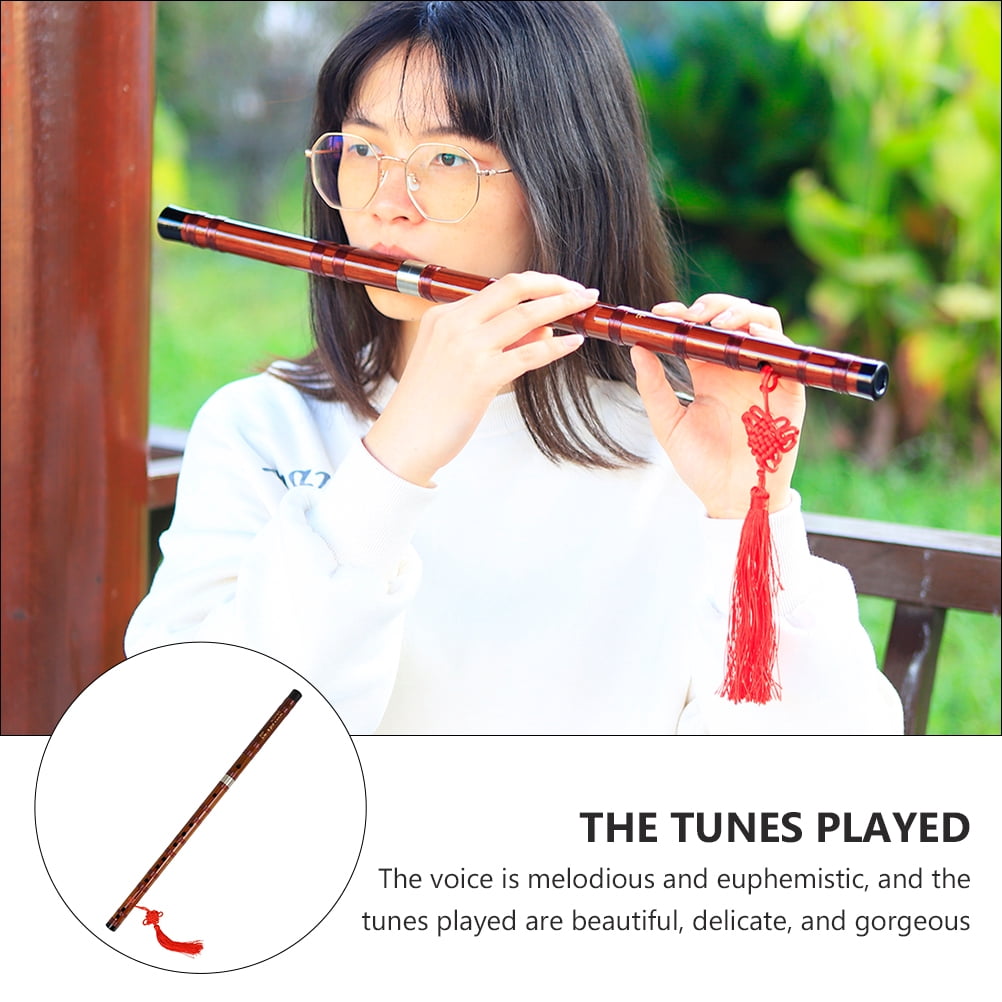 WORGEOUS  Chinese Wind Bamboo Flute Traditional Instrument Educational