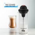 thumbnail image 4 of Milk Frother Electric Foamer Coffee Foam Maker Mixer Battery Milk Frother Jug Cup y21518, 4 of 6