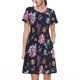 thumbnail image 1 of Balery Roses Flowers Vestidos sueltos de manga corta para mujer, vestidos de verano 2025, vestidos casuales de corte A con vuelo., 1 of 6