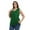 Green, variant on Baywell Women's Plus Size V-neck Sleeveless Blouses Pleated Tank Tops Casual Solid /Floral Printed Summer Sleeveless Shirts XL-5XL