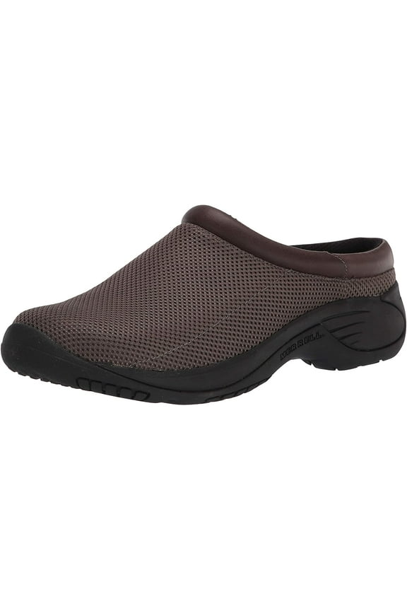 Men's Encore Bypass 2 Slip-on Shoes, 10 US - Gunsmoke, All Day Comfort with Breathable Leather Mesh Upper, Air Cushion Heel, EVA Foam Midsole, Rubber Outsole & Nylon Arch Shank for Flexibility